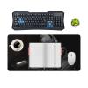 American Army Troops Soldiers Gaming Mouse Pad 24L12W inch Extended Large Laptop Keyboard Non-Slip Rubber Base with Stitched Edges for Home Office Computer view 4