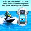 KETOPKIN Invisible Dive Case for Insta360 X4 Air,50M/164FT Underwater Waterproof Diving Housing Protective Shell with Bracket for Insta 360 X4 Air Camera Accessories view 4