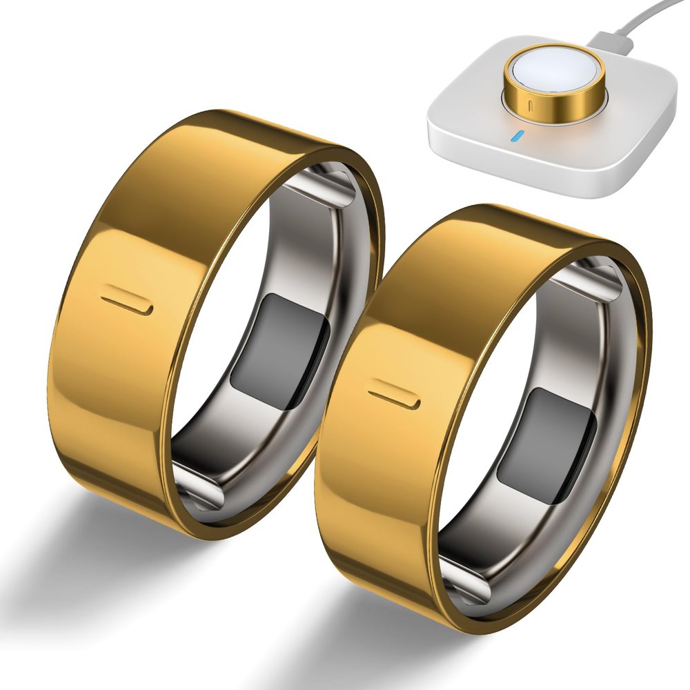 High-Gloss Plated Covers Compatible with Oura Ring Gen 4/Oura Gen 3 Cover, Anti-Scratch Ultra-Thin TPU Ring Protector Case Accessories for Women Men - Not for Oura 4 Ceramic