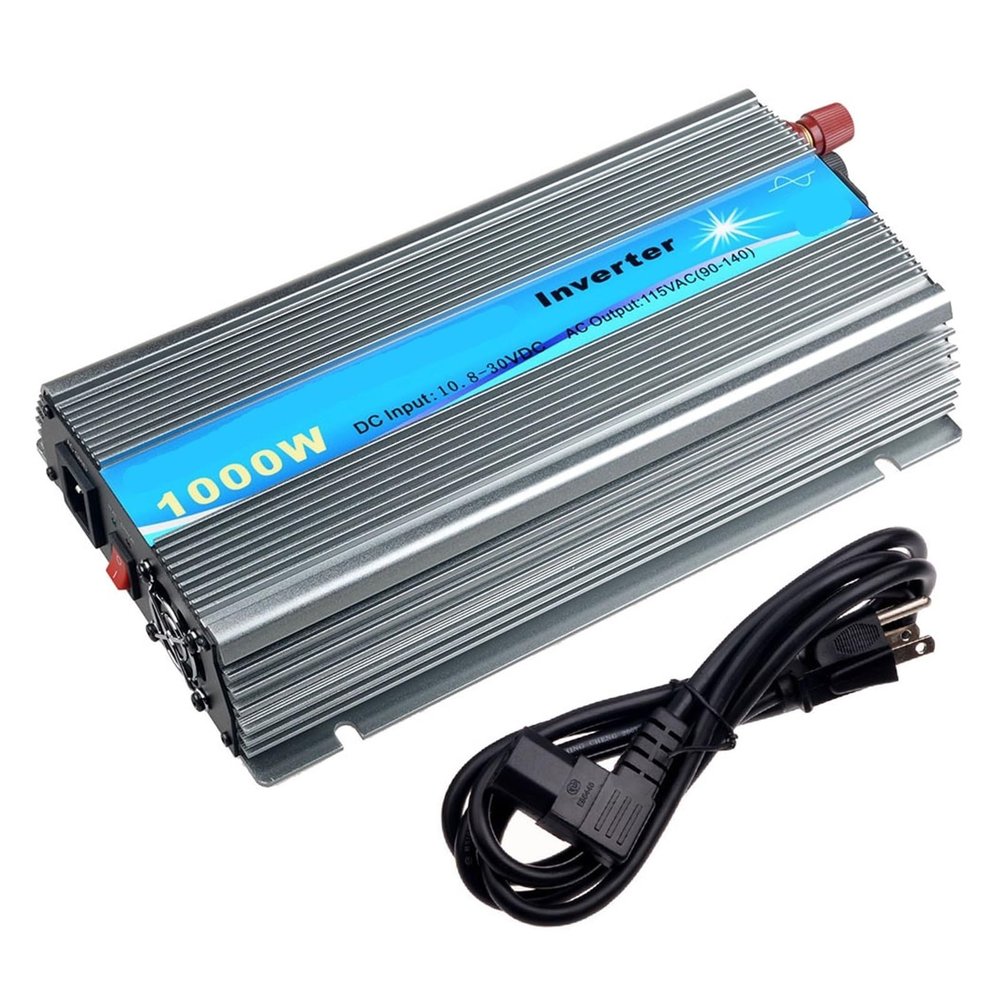 1000W Solar Micro Grid-Connected Inverter with MPPT Anti-Reverse Current, Pure Positive Wave Micro Inverter, 24V/220V(18V-110V)