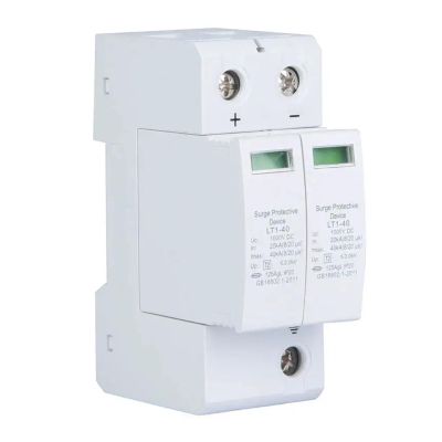 2P20KA 2P40KA Protection Device, DC photovoltaic Protector, Low-Voltage Surge Arrester, Surge Protection.(2P20KA)