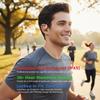 BEVCEFCC Open Ear Bluetooth Headphones 6.0, Wireless Earbuds with Ear Hooks, 36H Playtime, Sweatproof Comfort Fit for Sports Running Workouts, Touch Control Lightweight Open Ear Design view 4
