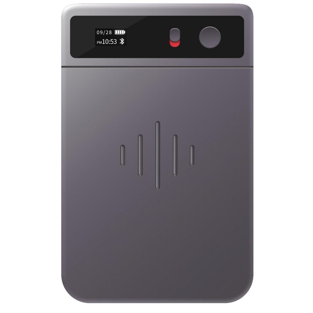 AI Voice Recorder, Transcribe & Summarize with AI Technology, 160 Languages, 64GB Memory, Suitable for Lectures, Learning, Meetings, Calls