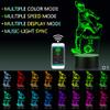 CTMade Personalized Soccer Gifts for Boys, Custom Name Table Lamp for Kids, Children, Son or Grandson, LED Play Soccer Night Light Present for Birthday, Halloween, Christmas, New Year view 3