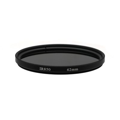 62mm Infrared Filter IR950/IR850/IR760/IR720/IR680 Infra-red Filter with HD Optical Glass Waterproof/Scratch Fun Artistic Photography 40.5/43/46/49/52/55/58/62/67/72/77/82/86mm Lens Filter(62mm,IR850)