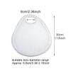 Camera Flash Diffuser with Storage Bag, Adjustable Translucent Diffusers fits Over The Camera Lens, Portable Foldable Speedlight Flash Diffuser Reflector(Color:White - 1 pc) view 4