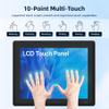 NORQIN 17" Fanless Industrial Panel PC,IP65 All-in-One Embedded Computer view 4