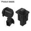 Car AUX Audio Interface for Honda, 39112-TA0-A01, Black ABS Adapter for Accord Cross-Tour Pilot (2008-2012), Direct Installation, Center Console Use view 2