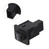 Car AUX Audio Interface for Honda, 39112-TA0-A01, Black ABS Adapter for Accord Cross-Tour Pilot (2008-2012), Direct Installation, Center Console Use view 3