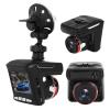 2.4 Inch Car Dash Cam 2 in 1 Radar Detector Speed Alert X7 DVR Camera Full HD 1080P Tachograph Reverse Dash Cam 5 Language Voice view 2