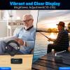 Yunir Mini Radio, Pocket Shortwave Radio Receiver with 1.9 Inch Screen, FM AM LSB USB Full Band, LW MW SW and VHF Band Receiver for Outdoor Adventures, Travel, and Daily Use view 3