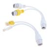 ECVGHD Ethernet POE Splitter for Easy Networking Configuration Monitoring Systems view 1