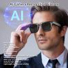 Bewinner AI Smart Glasses for Men and Women, 25 Language Translation Glasses, Touch Control, Physical Key Operation Smart Eyewear for Travel Trade Business view 2