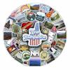 100Pcs New Hampshire Stickers Pack Aesthetic NH State Vinyl Decals for Water Bottle, Laptop, Car, Scrapbooking & Travel Souvenirs Waterproof State Stickers view 1