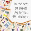 100Pcs New Hampshire Stickers Pack Aesthetic NH State Vinyl Decals for Water Bottle, Laptop, Car, Scrapbooking & Travel Souvenirs Waterproof State Stickers view 2