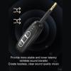 LICAEVEY Airplane Bluetooth 5.4 Transmitter for 2 Headphones, Wireless Audio Adapter & Receiver with 3.5mm Aux Jack for in Flight TV, Home Stereo, Car System view 3
