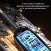 LICAEVEY Airplane Bluetooth 5.4 Transmitter for 2 Headphones, Wireless Audio Adapter & Receiver with 3.5mm Aux Jack for in Flight TV, Home Stereo, Car System view 4