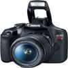 Canon EOS Rebel T7 DSLR Camera with 18-55mm Lens (Black) (Renewed) (Camera w/Basic Bundle) view 3