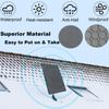 Silicone Gen 3 Protective Cover - Hailproof Weatherproof Case for Standard Gen 3 Satellite Dish, Impact Resistant to Rocks/Sand, Outdoor/RV/Camping Accessories (Gray) view 2