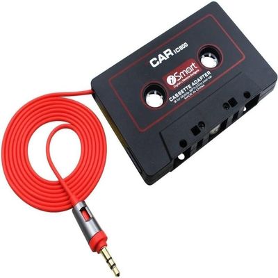 3.5mm Universal Car Audio Cassette Adapter for Smartphones Black