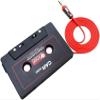 3.5mm Universal Car Audio Cassette Adapter for Smartphones Black view 2
