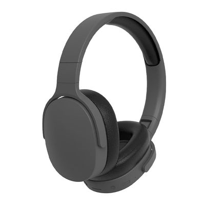 P2961 Wireless Bluetooth Headphones, Minimalist Style Over-Ear Headset with 40mm Drivers, Bluetooth 5.3, Type-C Charging, 8+ Hours Playtime, FM Radio, (Dark Gray)
