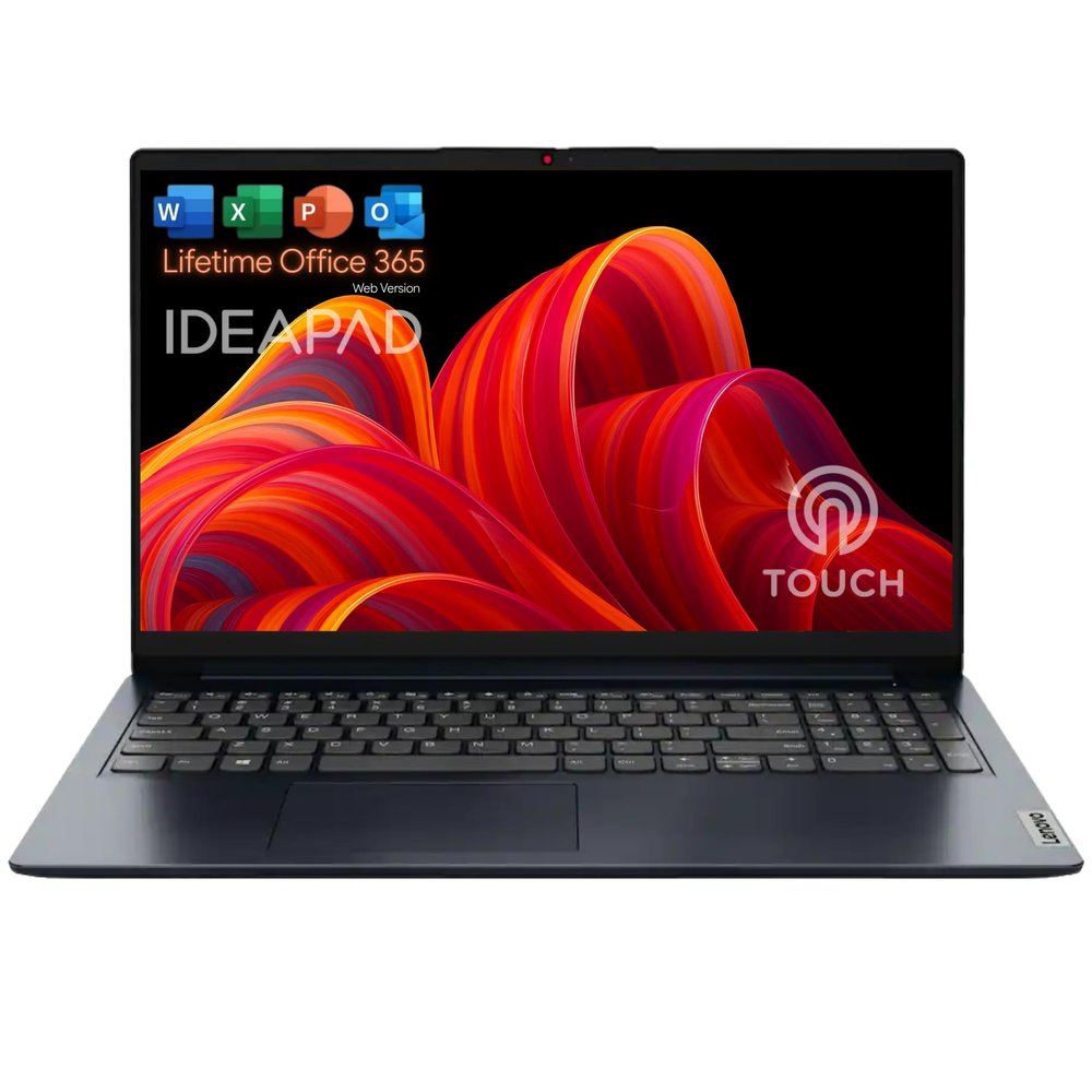 Lenovo IdeaPad 3i  15.6" Full HD Touchscreen Laptop  Office 365 for Web  Intel 11th Core i5  20GB Memory  1TB SSD Storage  Windows 11 with  no Mouse | Ideal for Fun and Everyday Use