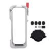 EIMSOAH Camera Frame Cage, Aluminum Alloy Protective Case for Insta X5 with Cold Shoe Mounts and 1/4 Screw Connector, Metal Cage for Camera Accessories view 1