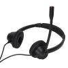 Business H390DRJ9- Dual Ear RJ9 Wired Noise Canceling Black Headset for Teleconferencing Wide Compatibility view 2