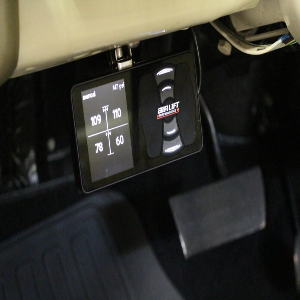 Switch Suspension Hidden Under Dash Air Lift Performance 3P/ 3H Compatible with Flip Out Controller Mount