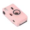 BRRNOO 35MM Film Camera Lightweight Vintage Camera Built in Flash 28MM F/8 Lens 1/120s Shutter Speed for Daily Analog Hobbyists (Pink) view 1