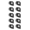 Blue Charm Beacons - Long Range Phy (300m) Water-Resistant BLE iBeacon (BC04P-MultiBeacon) - w/Adjustable Movement Sensor (10 Pack) view 1