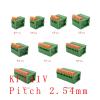CTGFBUW 10Pcs KF141R KF141V 2.54mm Pitch 2P-10Pin PCB Mounted Spring Screwless Terminal Block Connectors for 26-20AWG Wire(KF141R,2P) view 3