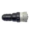 1/2 Sets 9 Pin Connector Non-Threaded Rear in Line HD16-9-96S HD14-9-96P(9p Female Male,1 Set_9P) view 4