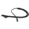 SZYingXian 1 to 3 Power Cable D-tap Male/DC2.5 Female to 3X DC 5.5x2.5mm Monitor with Right Angle Connectors for Multi Monitor - 60cm (DC2.5 Female to 3X DC2.5mm) view 2
