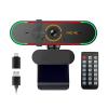 Rujcloud 4K Webcam for MSI MAG 321CUP QD-OLED Monitor,with Microphone& Privacy Cover & Plug&Play,Works Zoom/Teams/Skype/Google Meet view 1