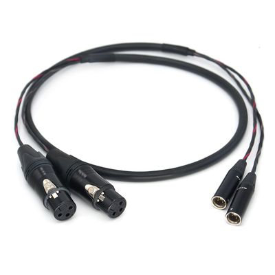 SZYingXian Audio Cable Dual TA3M/TA3F to Dual XLR 3 Pin Female Microphone Cord for BMPCC Camera/Sound Devices 778T - 60cm (Dual TA3M to Dual XLR 3Pin Female)