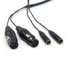 SZYingXian Audio Cable Dual TA3M/TA3F to Dual XLR 3 Pin Female Microphone Cord for BMPCC Camera/Sound Devices 778T - 60cm (Dual TA3M to Dual XLR 3Pin Female) view 2