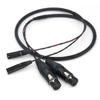 SZYingXian Audio Cable Dual TA3M/TA3F to Dual XLR 3 Pin Female Microphone Cord for BMPCC Camera/Sound Devices 778T - 60cm (Dual TA3M to Dual XLR 3Pin Female) view 4