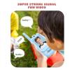 Bewinner 2 Pack Video Call Intercom with 2Inch Screen, 500m Long Range WiFi Handheld 2 Way Talk Radio Voice Changer for Family Games Indoor Outside view 3