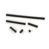 CTGFBUW 10Pcs 1.27mm Pitch Single Row Male 1 * 2/3/4/5/6/7/8/10/12/15/20/40/50Pin Breakaway PCB Board Pin Header Connector Strip .27 Mm(12P) view 1