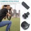 OHPHCALL Extendable Camera Monopod Lightweight Portable Photography Accessory Height Compact Design for DSLR and Digital Cameras view 4