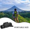 TOPPERFUN Compact High Definition Monocular Telescope for Travel and Outdoor Exploration Magnification Bright Images Lightweight Portable Scope for Hiking Camping and Bird Watching view 3