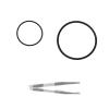 CD Player Belt Kit Japanese Rubber for Sony RCD-W500C RCD-W50C RCD-W2000ES view 1