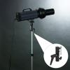 NOLITOY Aluminum Alloy Dual Flash Mount Photography Bracket Stand with Umbrella Holder Compatible with Off-Camera Tripods Sturdy H-Type Flash Lamp Holder for Professional Studio view 4