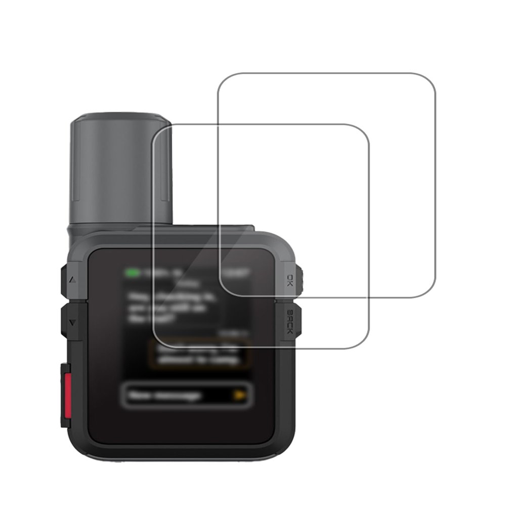 BOVUGAC [2 Pack] Screen Protector for Garmin inReach Mini 3 Plus/inReach Mini 3 GPS Bike Computer, Flexible TPU Film Compatible with Garmin inReach Mini3 Plus/inReach Mini3 GPS Accessories.