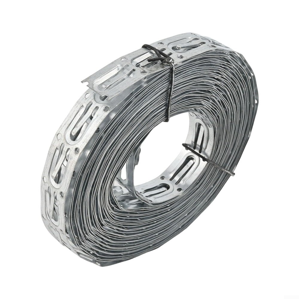 Deskbloom Floor Heating Cable Straps Galvanized Steel 21Mm X 0.32mm Flame Resistant Clips For Secure Roof And Gutter Heating Wire Setup