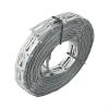 Deskbloom Floor Heating Cable Straps Galvanized Steel 21Mm X 0.32mm Flame Resistant Clips For Secure Roof And Gutter Heating Wire Setup view 1