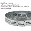 Deskbloom Floor Heating Cable Straps Galvanized Steel 21Mm X 0.32mm Flame Resistant Clips For Secure Roof And Gutter Heating Wire Setup view 4
