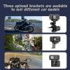 JXBUSIB Motorcycle Camera for Aprilia Tuareg 660 ADV, 32GB SD 2K HD Angle View Loop Recording Video Recorder Instant Save Upon Power Failurethree Durable Mount view 2